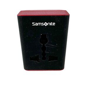 Samsonite Universal Travel Adapter With USB Port UK EUR USA AUST
